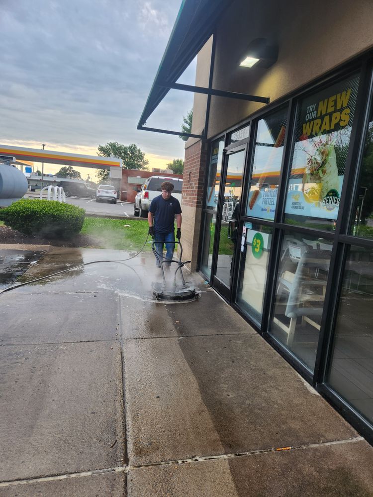 Power Washing for Clear Choice Services in Nashville, TN