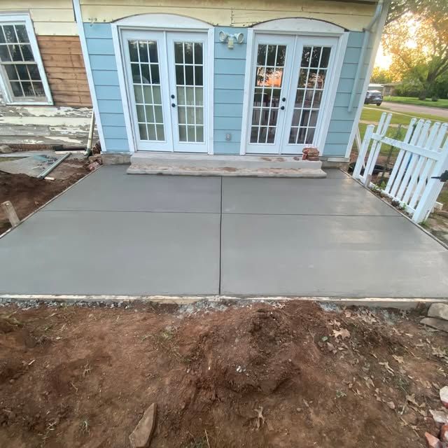 Residential Projects for Rock of Ages Concrete LLC in Denton, TX