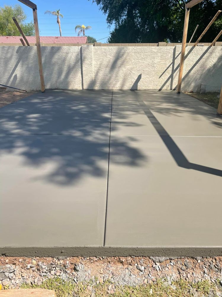   Concrete for Gaitan Custom Concrete LLC in Chandler, AZ