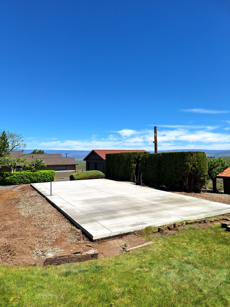 Sport courts for Richardson Restoration and Concrete in Ellensburg, WA