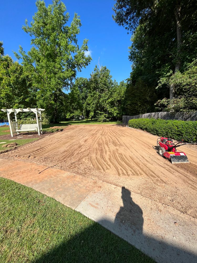 Grading / Land Clearing for Zambrana Landscaping in Cobb County, GA