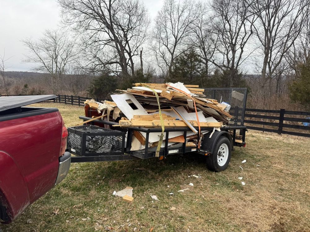 Our yard waste removal service clears leaves, branches, clippings, and debris quickly and responsibly, helping homeowners reclaim clean outdoor spaces without lifting a finger or worrying about proper disposal. for Valley View Junk in Stephens City, VA