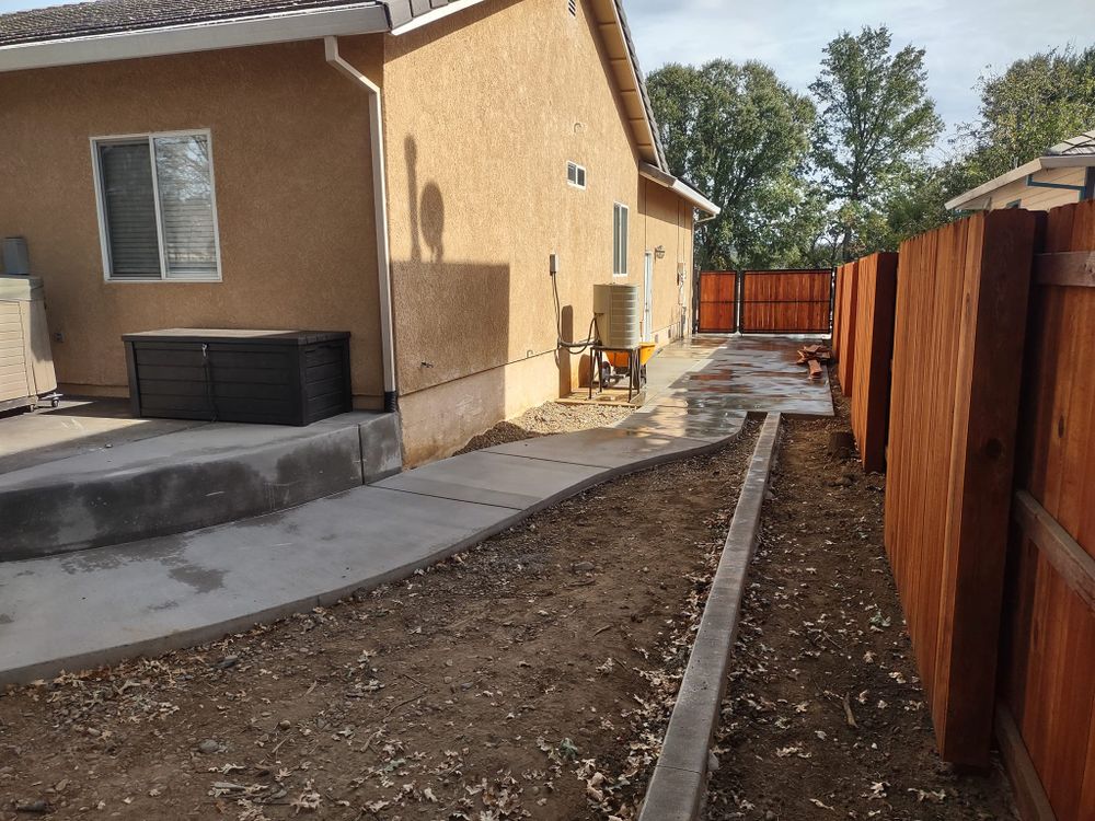 Concrete for Austin LoBue Construction in Cottonwood, CA