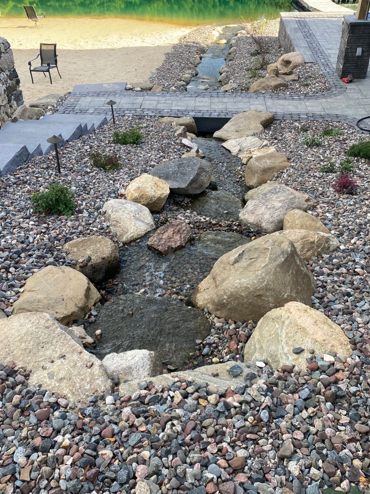 Water Features for Paradise Lawnscapes in West Bend, WI