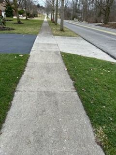 Sidewalks for X-treme Pro Wash in Huntsville, OH