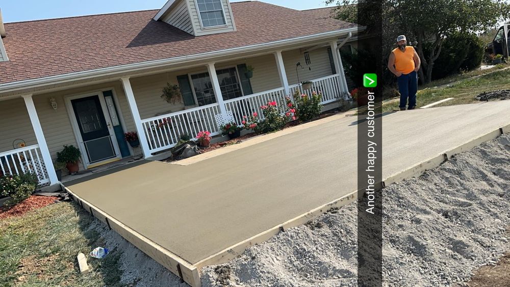 Residential Concrete for Walker Concrete LLC in Kahoka, MO