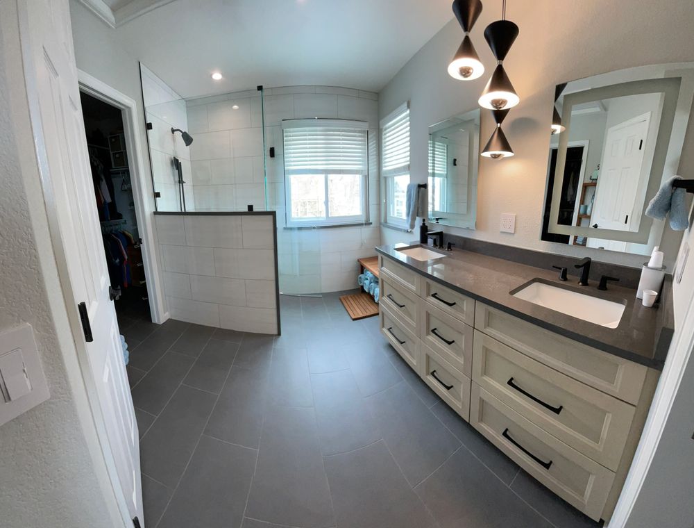 Bathroom Renovations for Quest Construction, Ltd. in Lafayette, CO