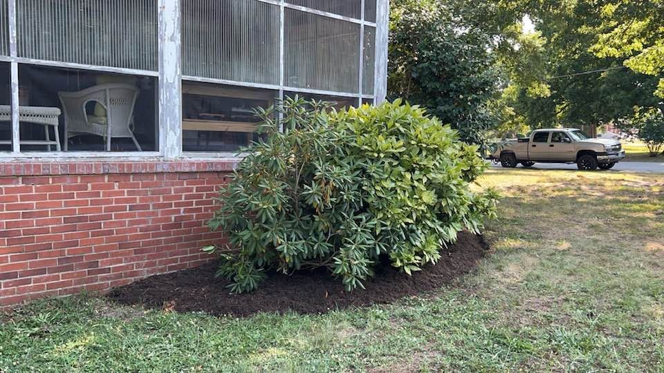 Enhance your garden's health and appearance with our professional mulch installation service, reducing weed growth and retaining soil moisture for a lush, vibrant landscape that stands out. for Grayson’s Lawn Service in Crewe, VA
