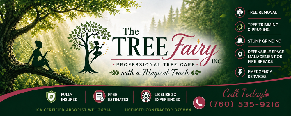 Tree Services for The Tree Fairy in Julian, CA