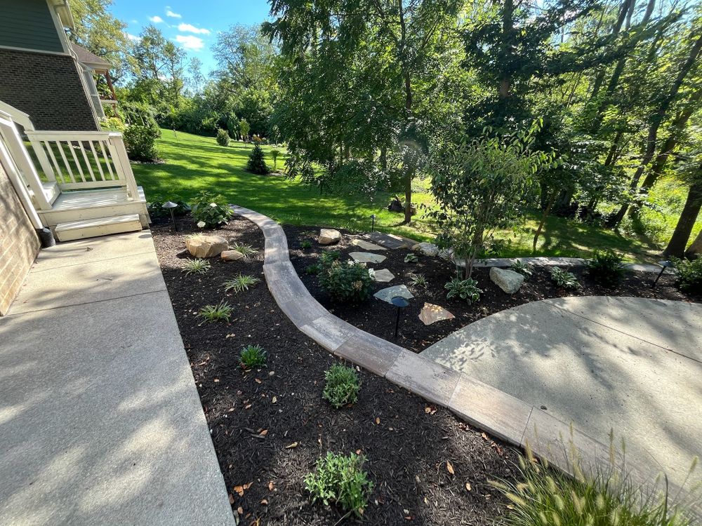 Landscapes for Shaw Landscape and Design in Greenfield, IN
