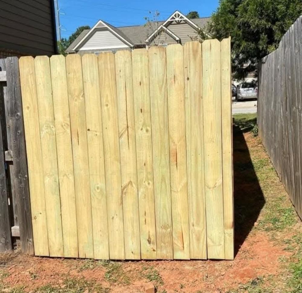 Fencing for All Out Construction in Atlanta, GA