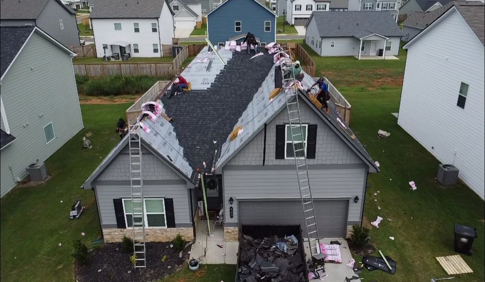 Our Roofing Repairs service offers homeowners reliable and efficient solutions for leaks, missing shingles, and damage. Trust our experienced professionals to restore your roof's integrity and protect your home effectively. for Givins Roofing & Gutters in Cartersville, GA