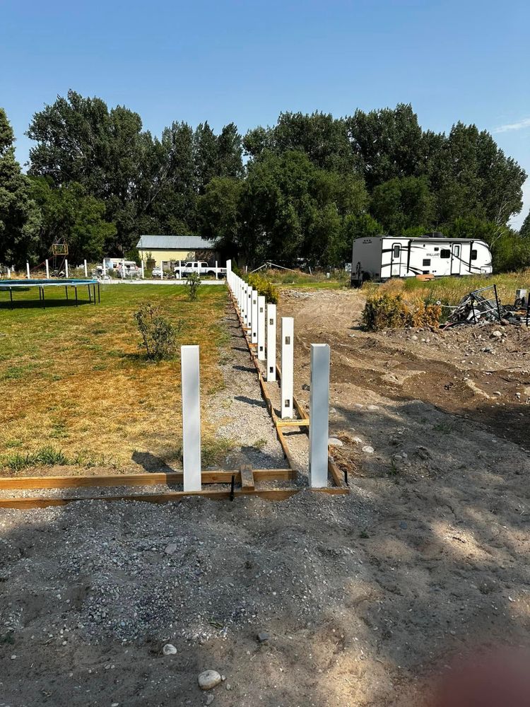 Fence for Vinyl Creations in Idaho Falls, ID