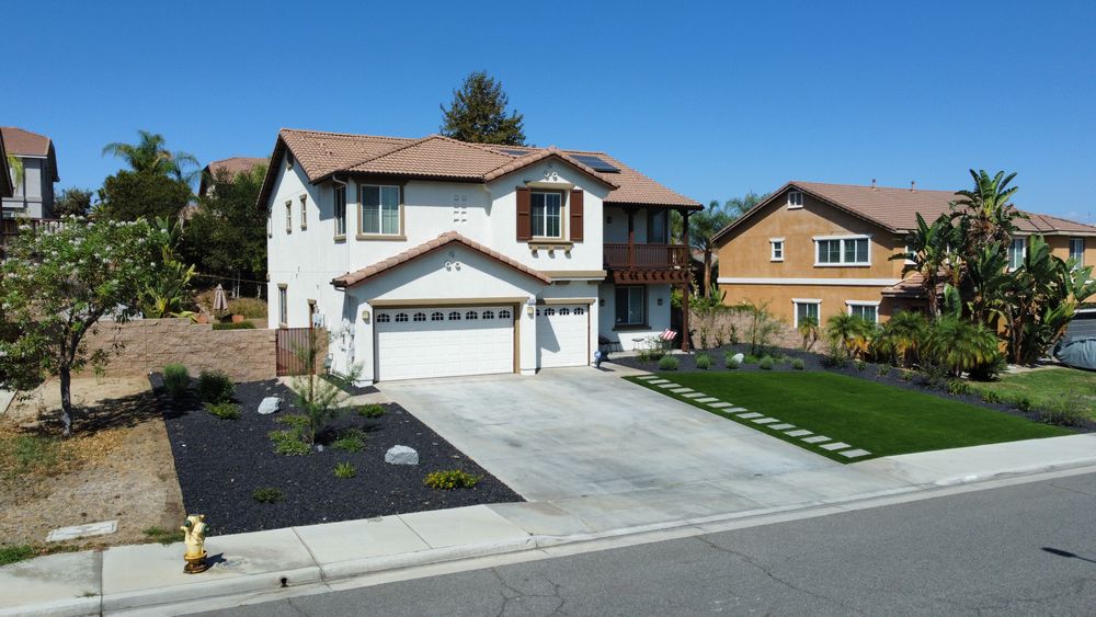 Drone Photos for Aidan Jade Landscaping in Riverside County, CA