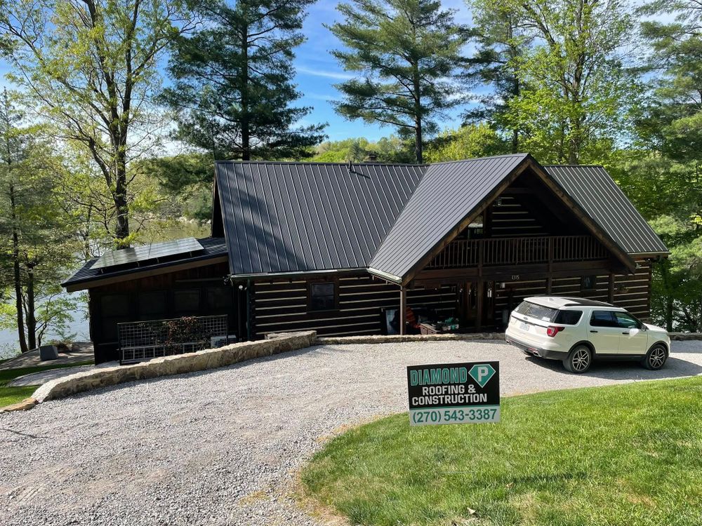 Roofing Installation for Diamond P Roofing & Construction in Greenville, KY