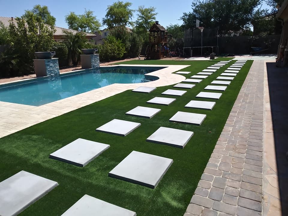 Transform your outdoor space with our premium artificial turf grass, offering a lush, low-maintenance lawn solution that enhances curb appeal while being environmentally friendly and perfect for any climate. for Sharp Image LLC Landscaping & Hardscape in Phoenix, AZ