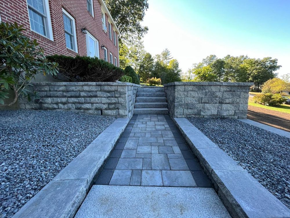 Stairs for Martin's Landscaping & Construction in Manchester, NH
