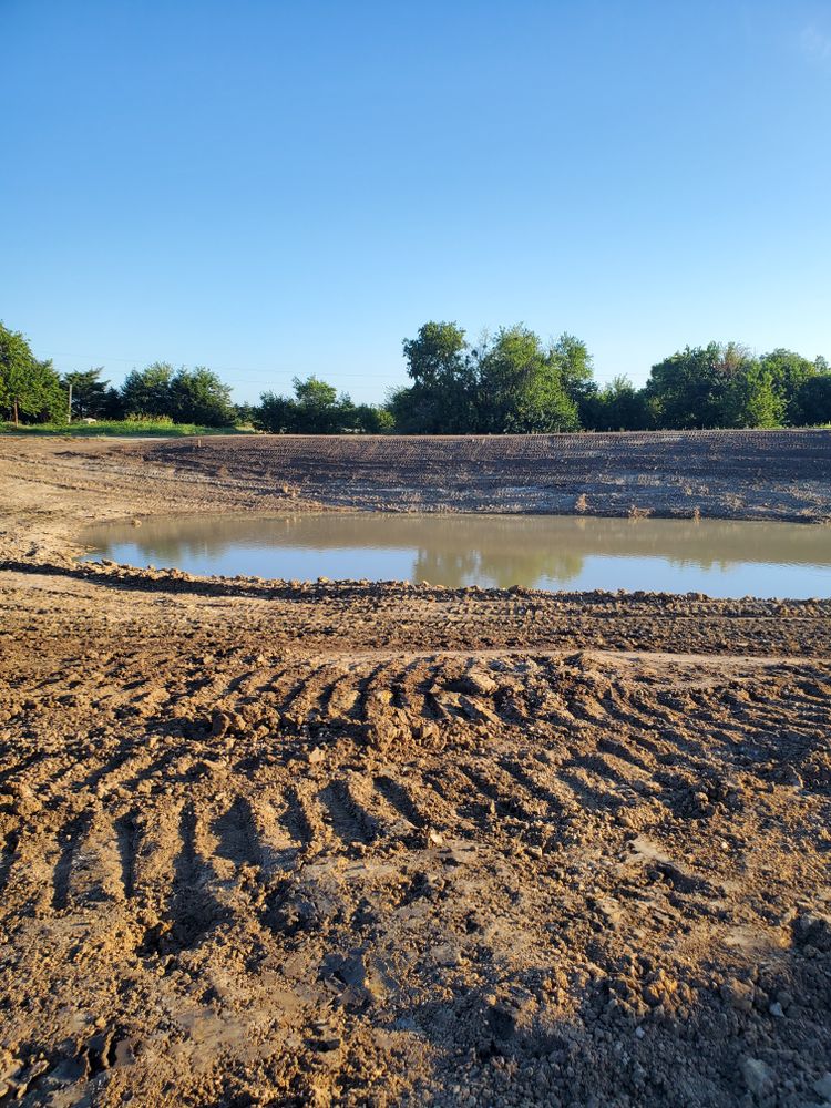 Let us build your next farm pond or stock tank that supports livestock and improves water resources for Honey Do Dirt Works in Bonham, TX