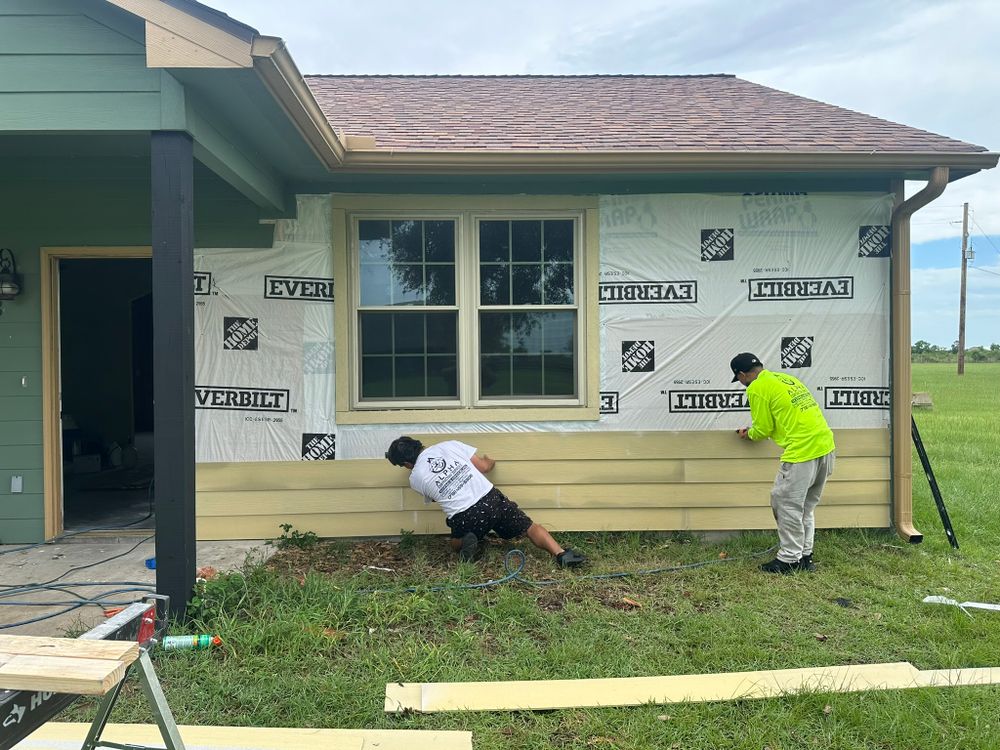 Exterior Renovations for Alpha Contracting Services in Katy, TX