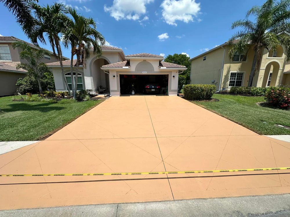 Concrete Cleaning for Hubbard's Pressure Washing in Naples, FL