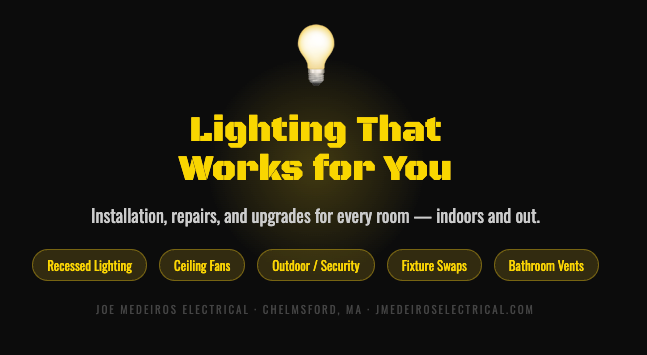 All Photos for Joe Medeiros Electrical in Weston, MA