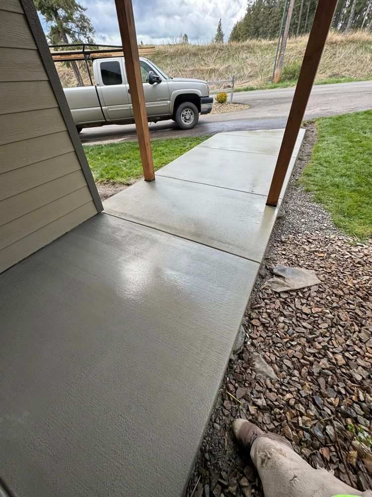 Transform your home's aesthetics with our premium concrete services, offering durable and stylish solutions for driveways, patios, and walkways. Enjoy expert craftsmanship that enhances value while providing lasting beauty and functionality. for Montana Concrete Creations in Bigfork, MT
