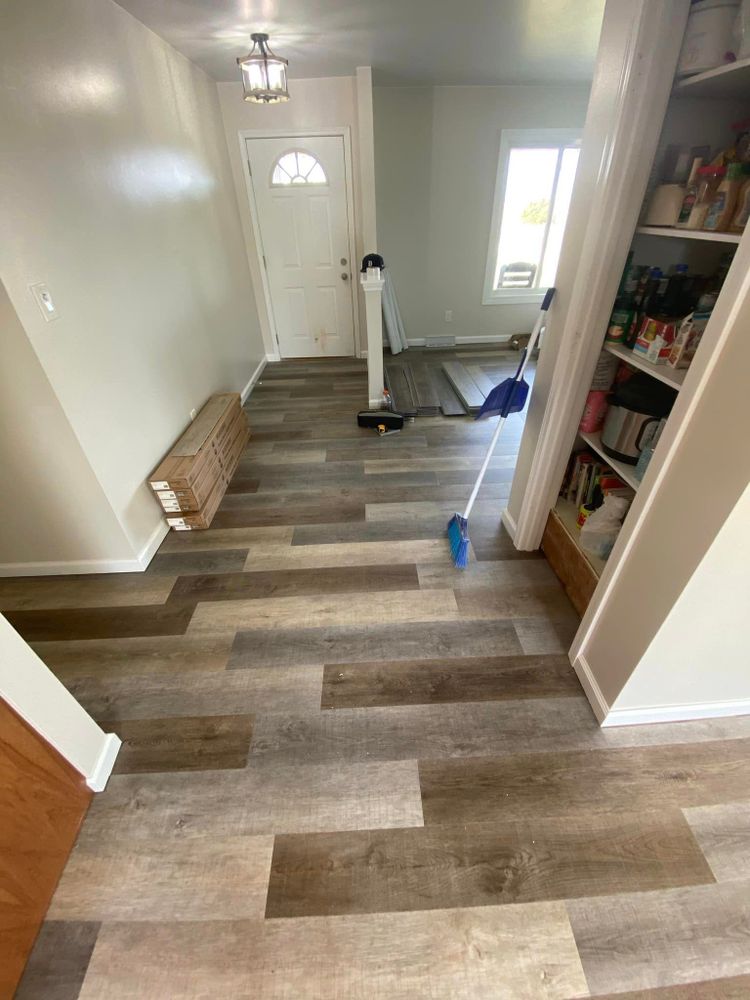 Transform your home with our premium wood flooring service. Choose from a variety of high-quality, durable wood options to enhance the beauty and value of your space for years to come. for Reyna’s Flooring & Trim Carpentry  in Allen PArk, MI