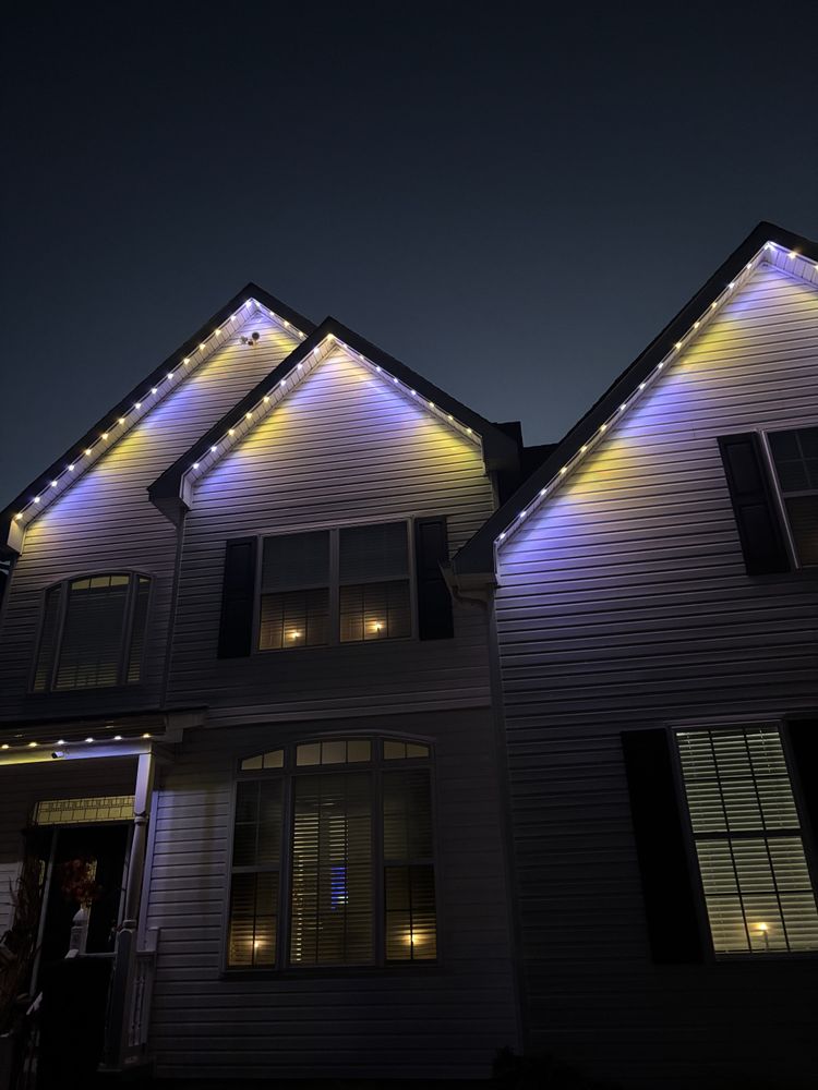 Permanent Lighting for Happy Holiday Christmas Lighting in Mullica Hill, NJ