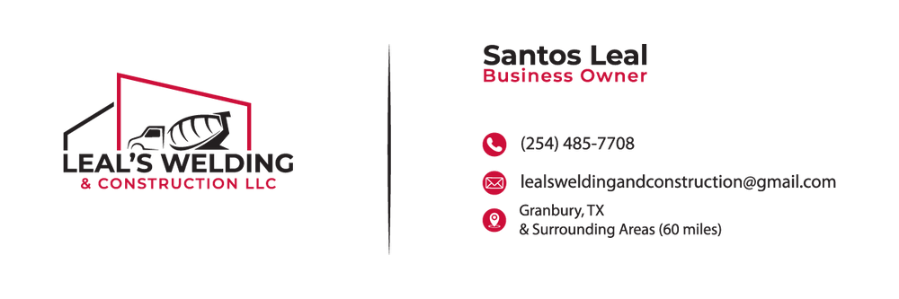 All Photos for Leal's Welding & Construction LLC in Granbury, TX