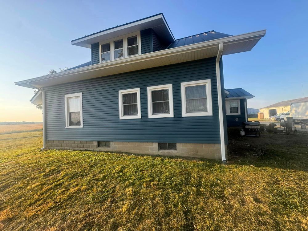 Our siding service offers durable and stylish options to protect and enhance the exterior of your home. Elevate curb appeal while increasing energy efficiency with our expert installation team. for Statom’s  in Pendleton, IN