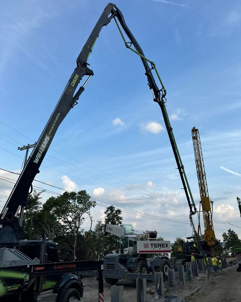 New Boom Pump for Williams Concrete Pumping in Knoxville, Tennessee