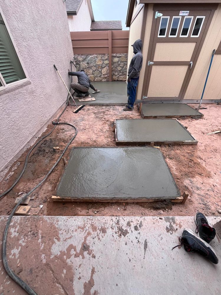 Concrete for JEC Enterprises Inc in El Paso, TX