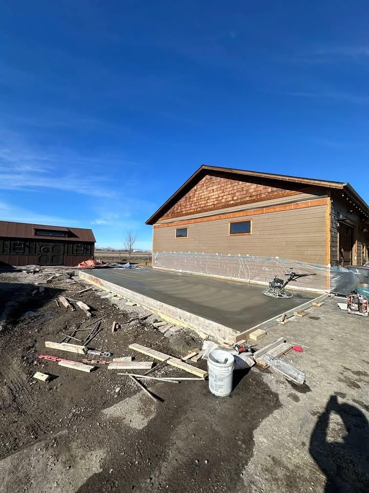 Foundations for R&H Homes in Bozeman, MT