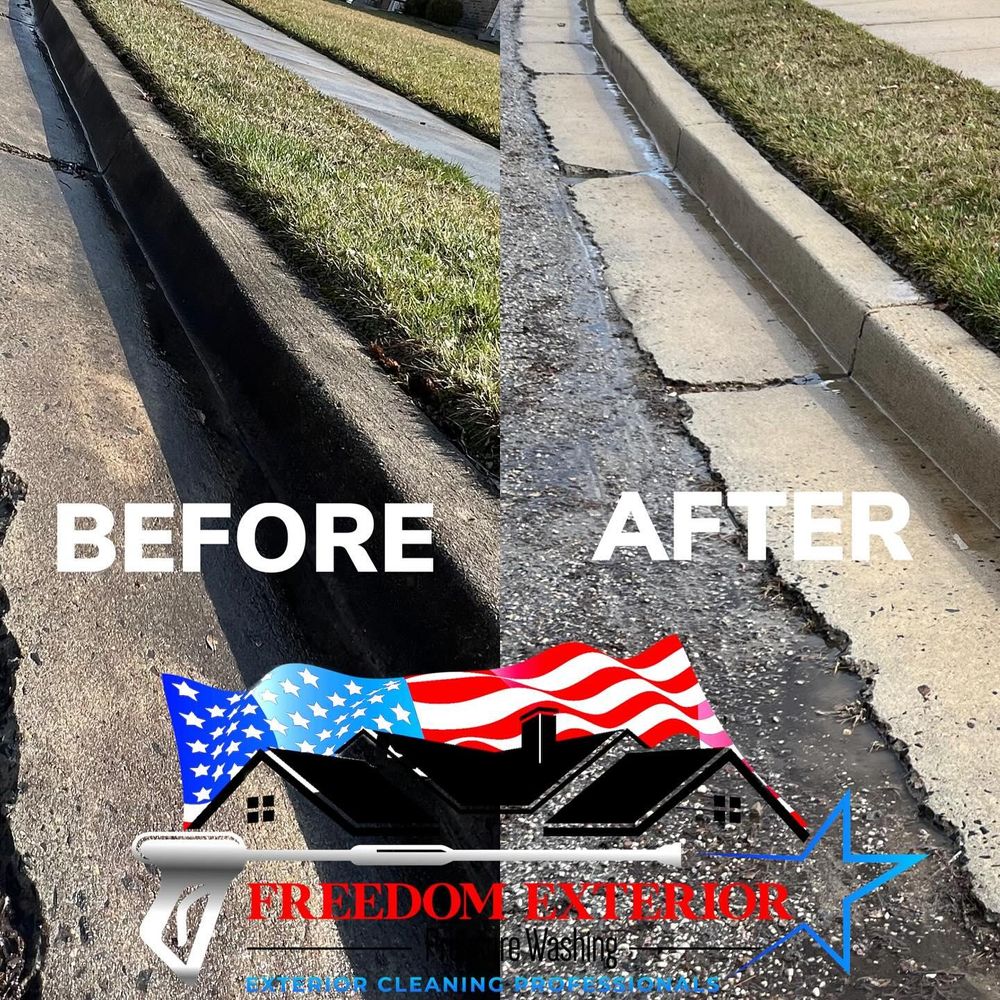 Concrete Cleaning for Freedom Exterior LLC in Perry Hall, MD