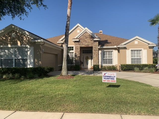 Residential Exterior Painting for Connelly Painting in Oviedo, FL