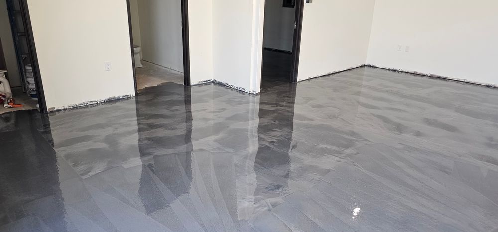 Enhance your home's safety and aesthetics with our Concrete Grinding service, which smooths uneven surfaces, removes imperfections, and prepares floors for a seamless epoxy coating that’s both durable and visually appealing. for Epoxy Garage Solutions in Dallas, TX