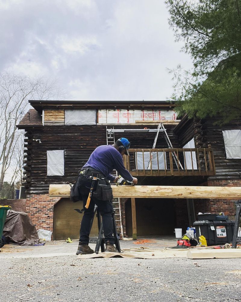 Renovations for Master Log Home Restoration in Philadelphia, PA