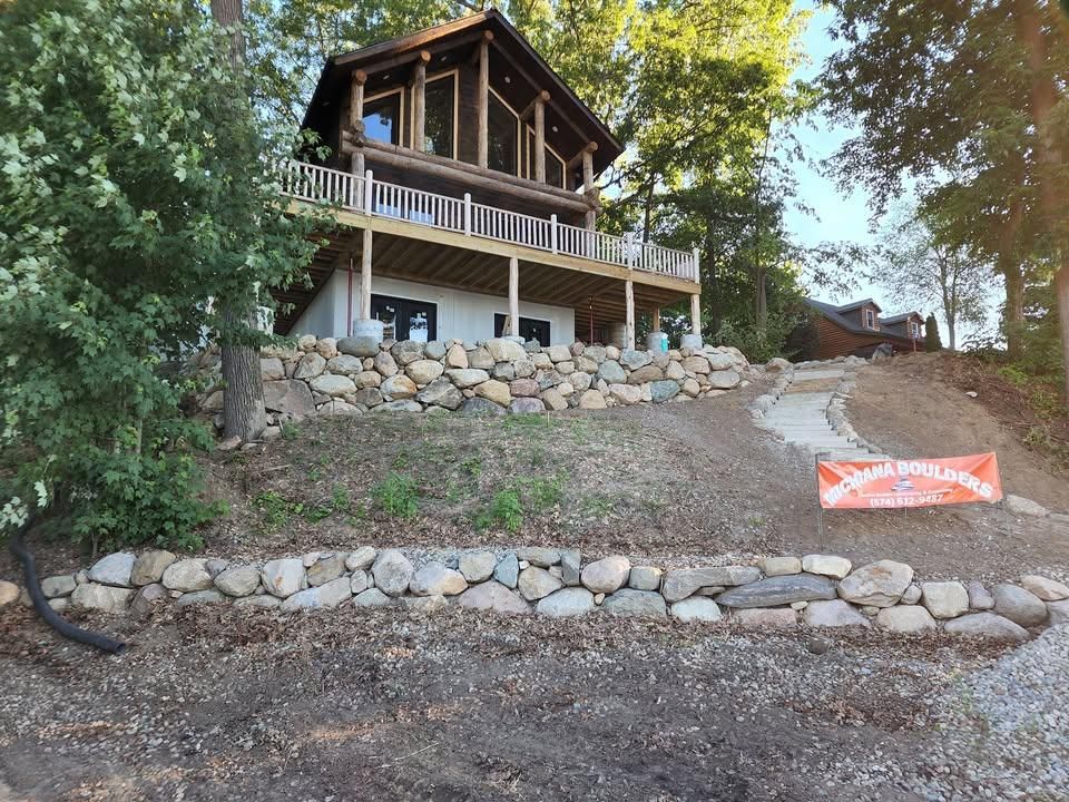 All Photos for Michiana Boulders Landscaping & Excavating in Granger, IN