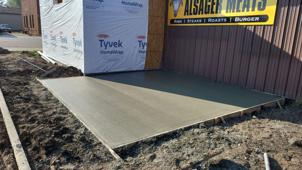 Discover durable and expertly crafted concrete slab construction for your home, ensuring a stable foundation and superior quality with our professional team dedicated to meeting your specific needs efficiently and reliably. for Golden Construction in West Fargo, ND