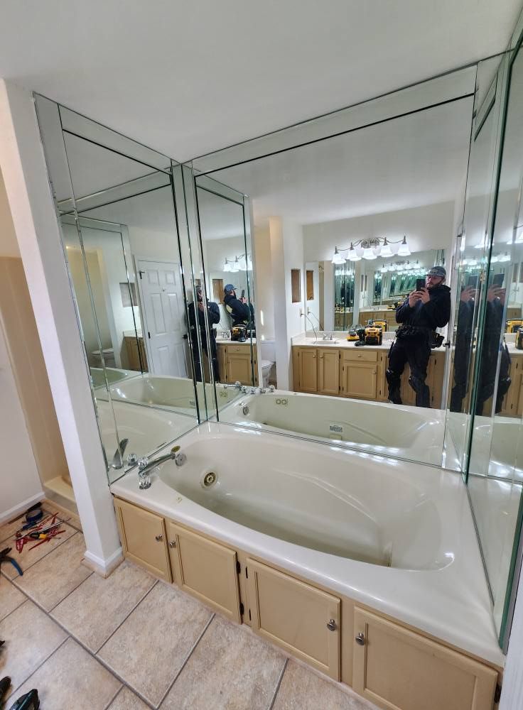 Transform your bathroom into a stunning sanctuary with our expert renovation services. We specialize in creating functional and stylish spaces tailored to your needs and preferences. for Leeco,LLC in Chesapeake, VA