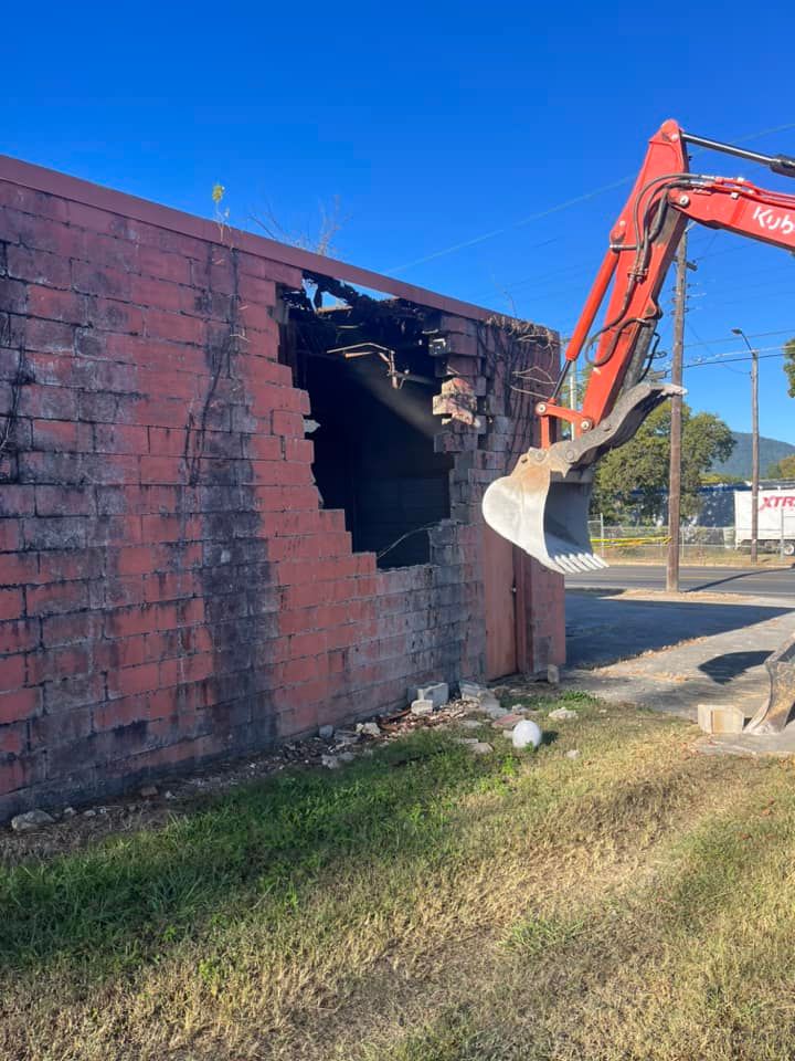 Our Land Clearing & Demolition service efficiently prepares your site for new projects, ensuring safe and thorough removal of debris, trees, and structures to create a clean slate for construction. for J.P Landscaping and excavation in Chattanooga, TN