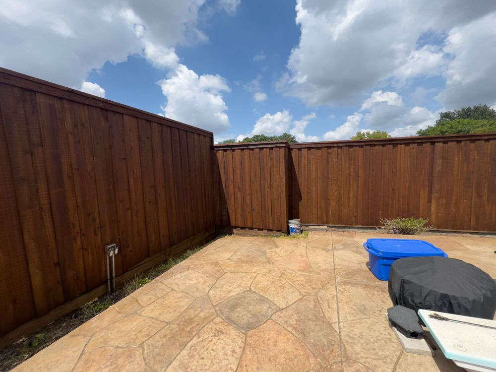 Fences for Walker Custom Exteriors in Dallas, TX