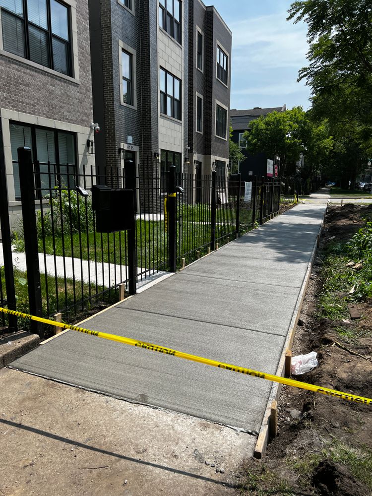 Our company specializes in providing top-quality sidewalk installation services to homeowners. Our experienced team ensures durable and visually appealing concrete sidewalks that enhance the beauty and functionality of your property. for Onyx Concrete Contractors in Chicago, IL