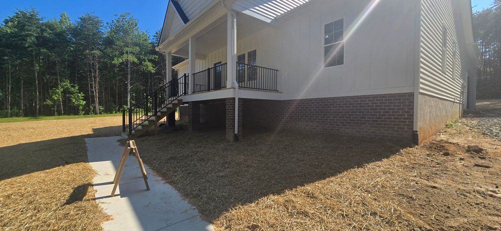 Fine Grading for C.A. Sherry Land Improvement, LLC. in Louisa, VA