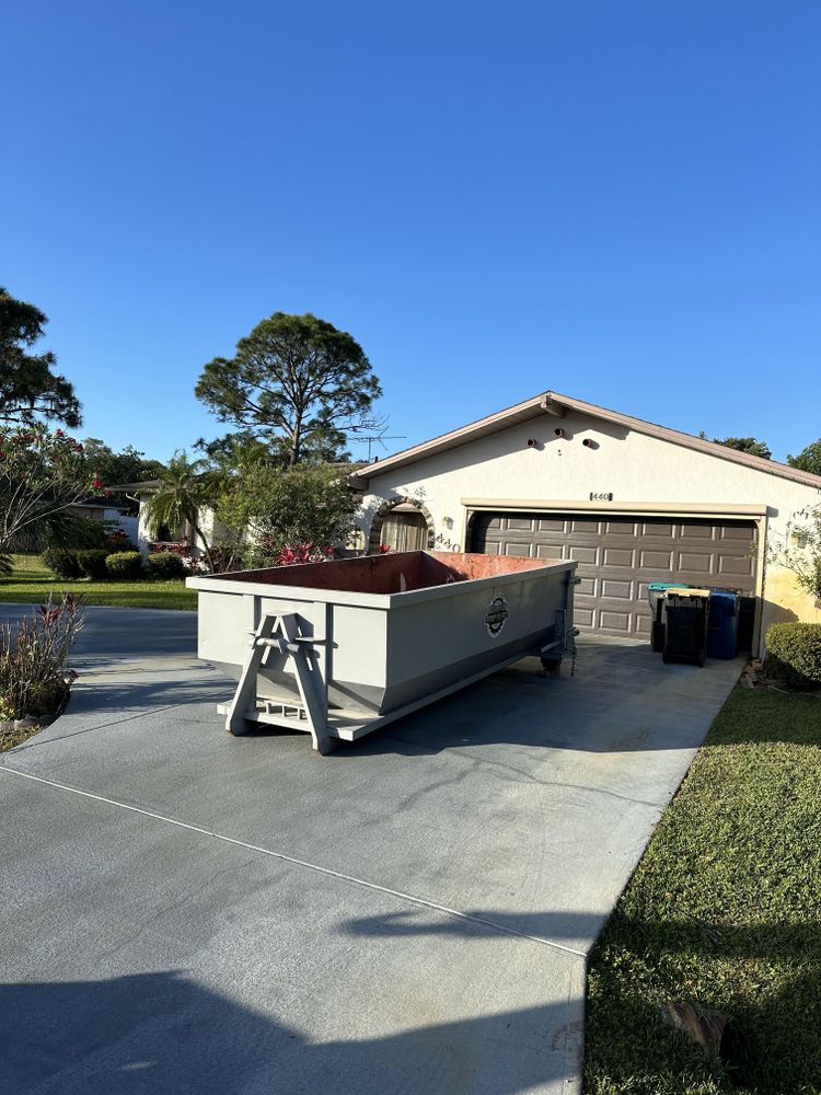 10 Yard Dumpster for Brevard Dumpsters in Palm Bay, FL