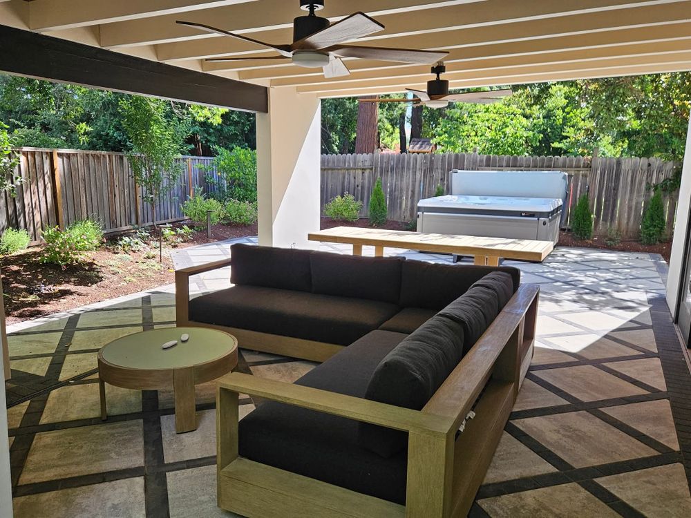Arbors, Cabanas and Planters for Martin Stanko Landscape Construction in Livermore, CA