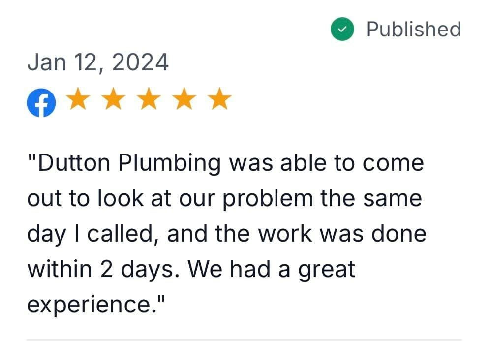 All Photos for Dutton Plumbing, Inc. in Indianapolis, IN