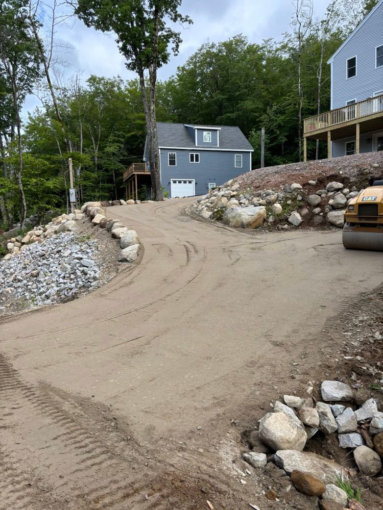 Enhance your outdoor spaces with our expert landscape design services, creating beautiful and functional environments tailored to fit your home perfectly. Trust our team to transform your vision into reality. for A&D Excavation & Landscaping in Conway, NH