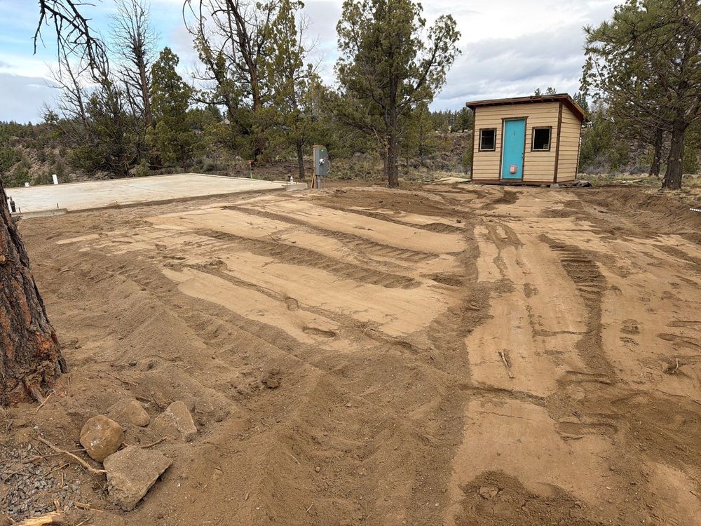 Excavation for TJR Concrete and Construction in Bend, OR
