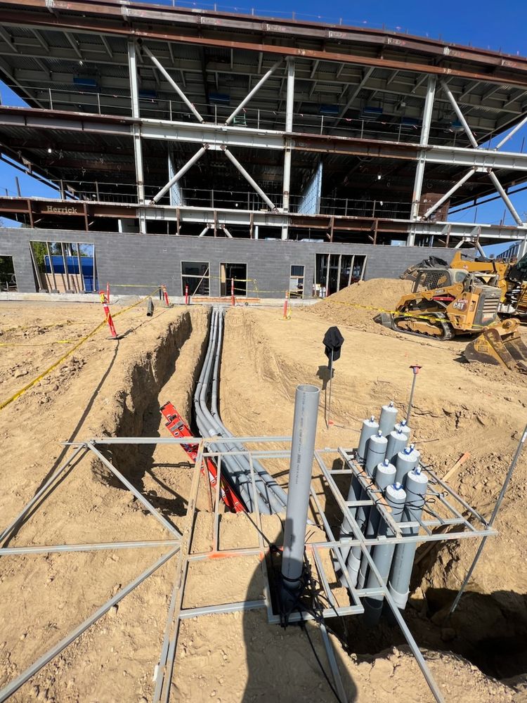 Our Underground Utilities service ensures safe, efficient installation and maintenance of essential lines like water, gas, and electricity in your home by using advanced equipment to prevent disruptions or potential damage. for Spark Underground and Grading in San Diego, CA